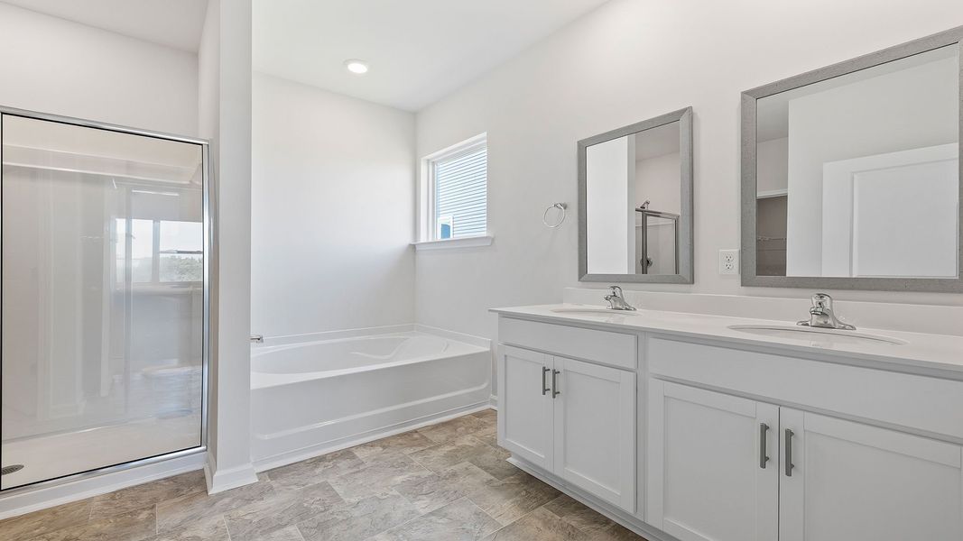 Furnished interior view inside a new home in Woodglen, Piedmont (Image 10).