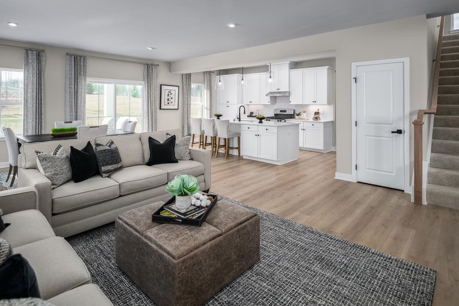 Furnished interior view inside a new home in Cainhoy Preserve, Huger (Image 5).