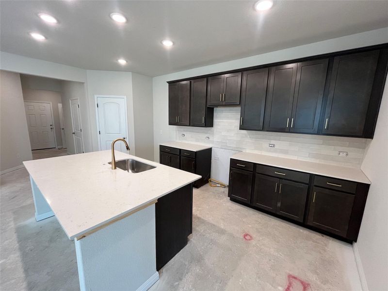 Furnished interior view inside a new home in The Cottages at Lariat, Liberty Hill (Image 6).