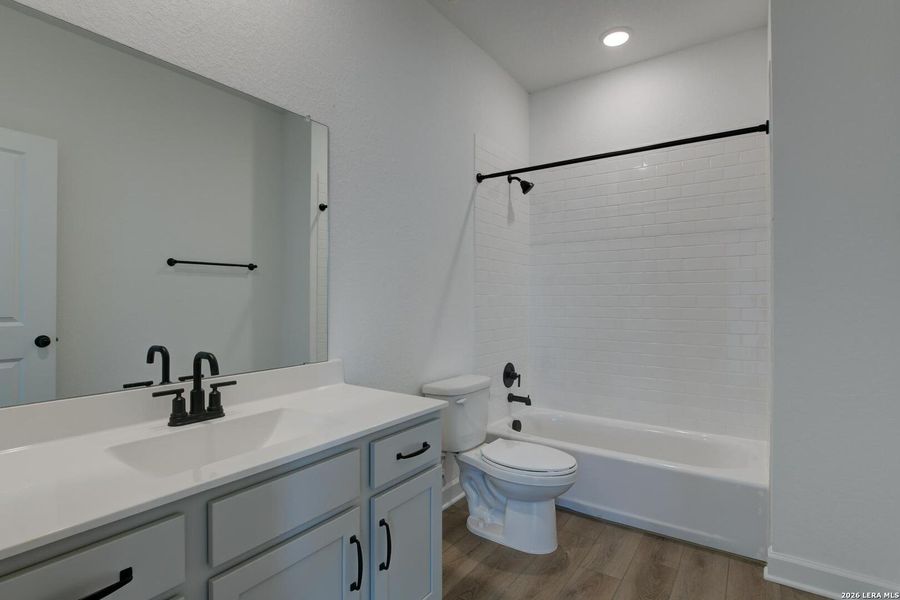 Furnished interior view inside a new home in Arcadia Ridge, San Antonio (Image 4).