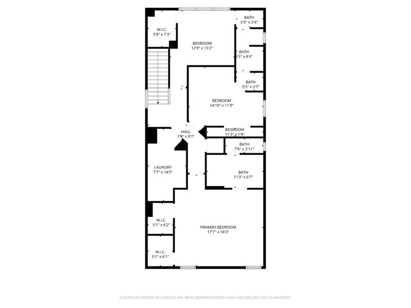 2D floor plan layout of this home in Ridgecrest at Whites Creek, Whites Creek, TN (Image 5).