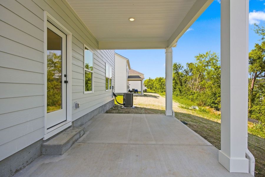 Exterior details and patio area of a home in Hampshire Hills, Columbia (Image 4). Exterior details and patio area of a home in Hampshire Hills, Columbia (Image 4).