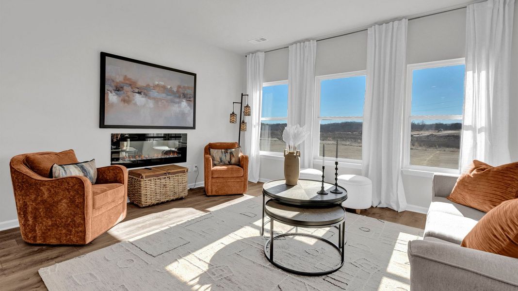 Furnished interior view inside a new home in Shiloh Springs, Jackson (Image 18).