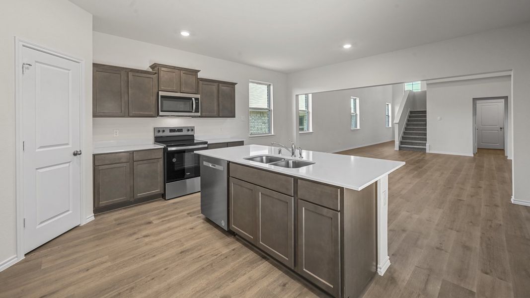 Furnished interior view inside a new home in Elevon, Lavon (Image 4).