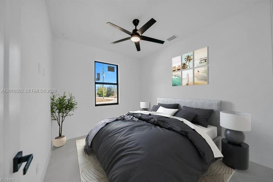 Furnished interior view inside a new home in , Lehigh Acres (Image 11).