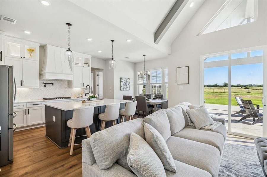 Furnished interior view inside a new home in , Leonard (Image 23).