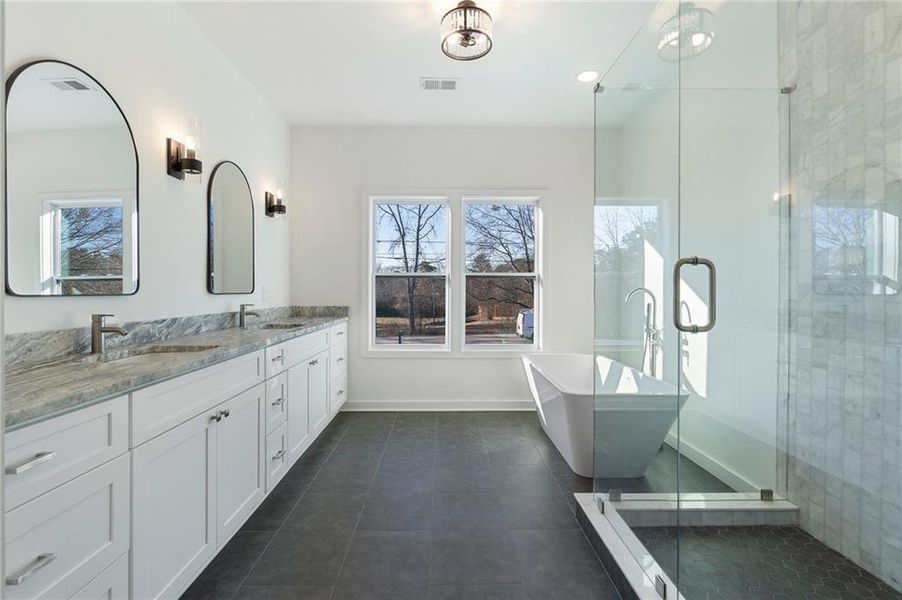 Furnished interior view inside a new home in , Hiram (Image 13). Furnished interior view inside a new home in , Hiram (Image 13).