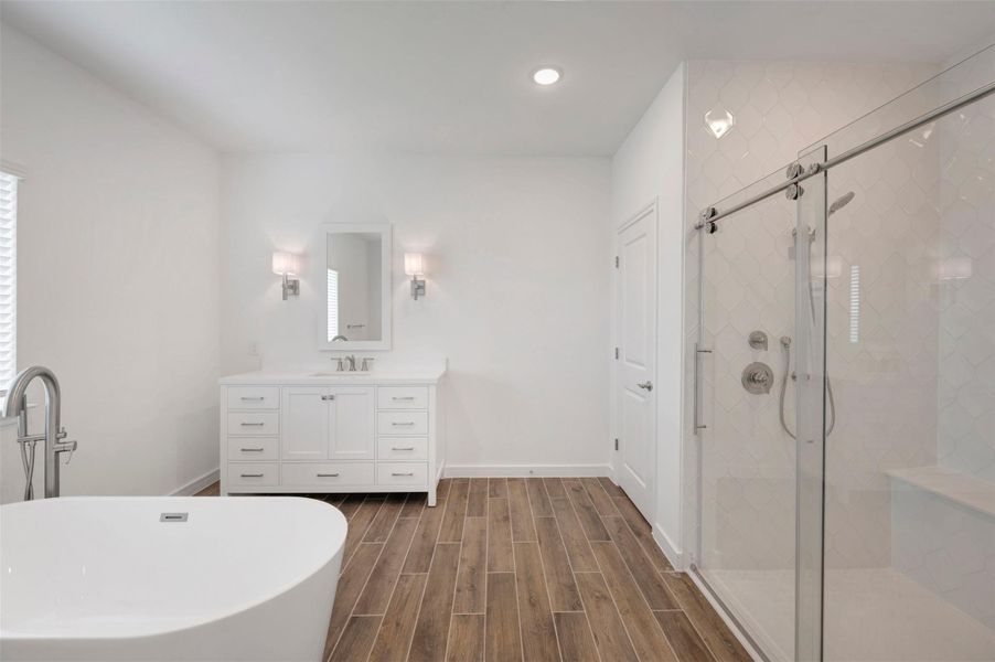 Spa-like primary bath
