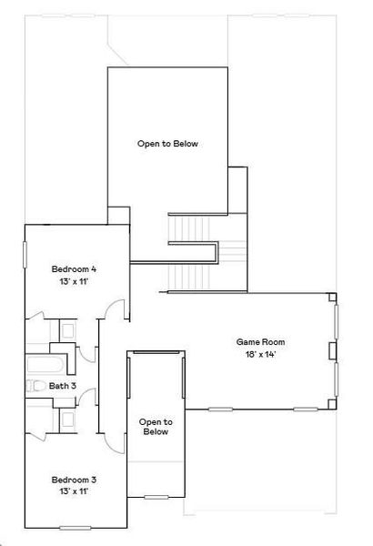 2D floor plan layout of this home in COLTON, Todd Mission, TX (Image 2). 2D floor plan layout of this home in COLTON, Todd Mission, TX (Image 2).