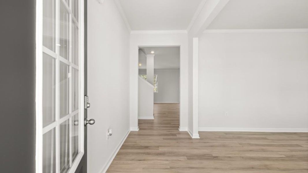 Spacious, unfurnished interior of a new home in Liberty Crossing, Braselton (Image 23).