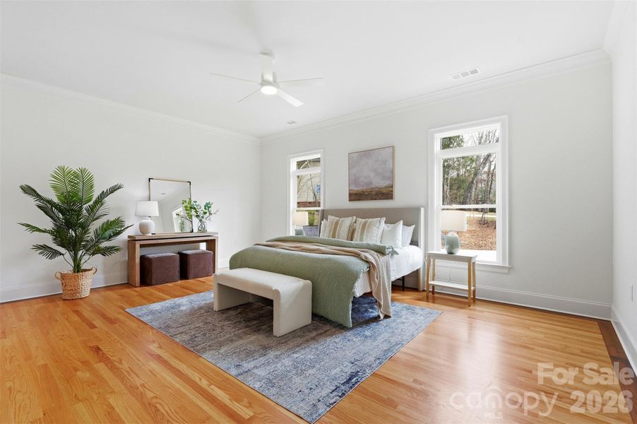 Furnished interior view inside a new home in , Rock Hill (Image 35).