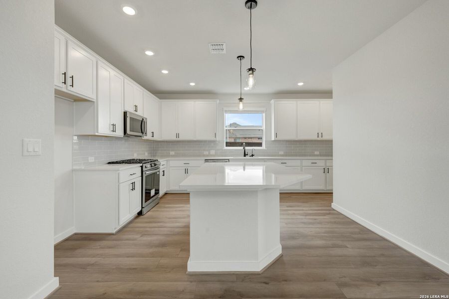 Furnished interior view inside a new home in Mayfair - Select Garden Series, New Braunfels (Image 5). Furnished interior view inside a new home in Mayfair - Select Garden Series, New Braunfels (Image 5).