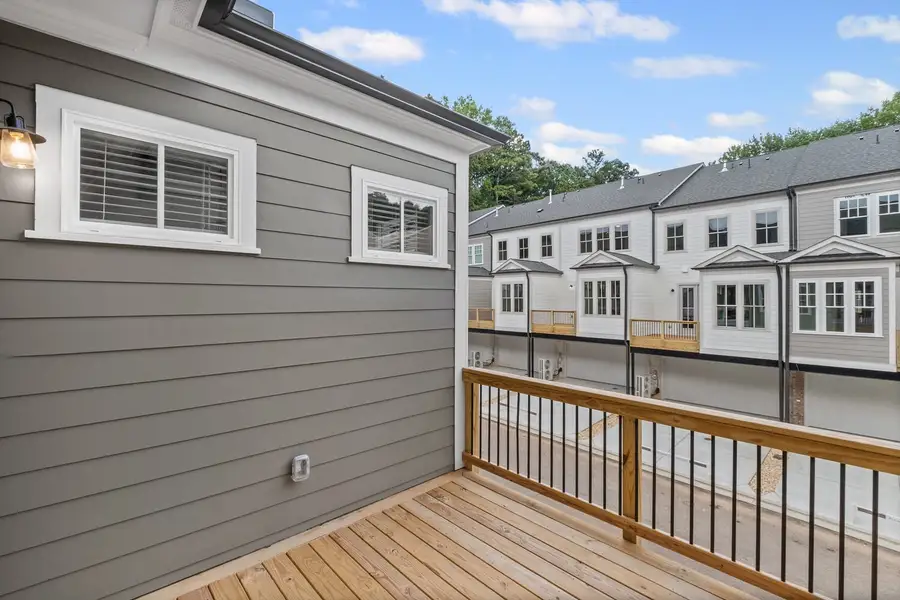 Exterior details and patio area of a home in Devin's Shire, Kennesaw (Image 3).