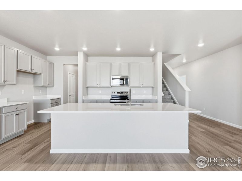 Furnished interior view inside a new home in Cordovan, Longmont (Image 6).