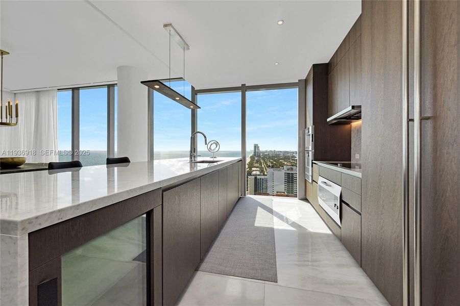 Furnished interior view inside a new home in , Hallandale Beach (Image 8).