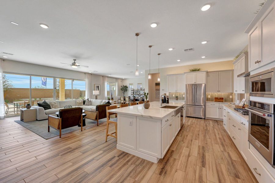 Representative furnished interior of a home built from the Crimson by Mattamy Homes in Miravida, Surprise (Image 20).