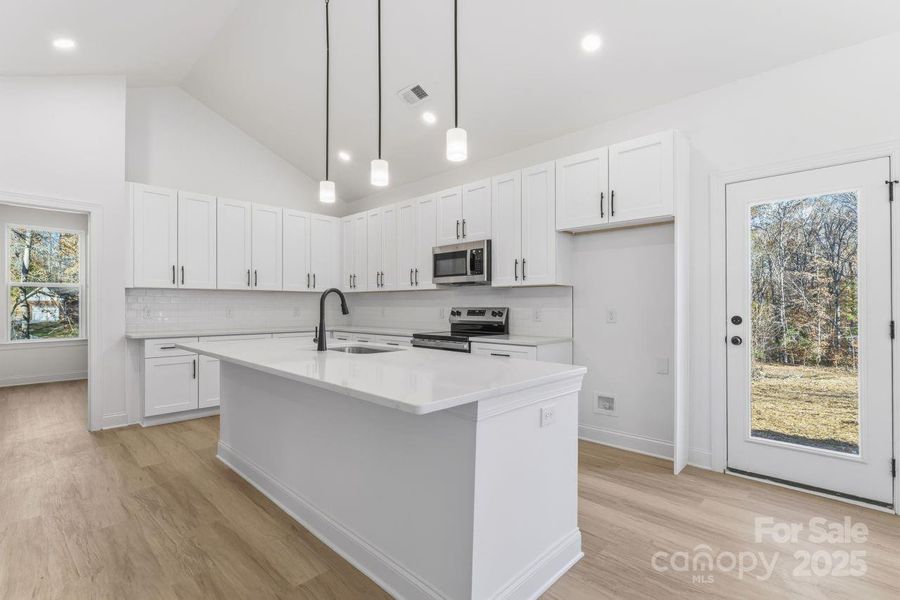 Furnished interior view inside a new home in , Lincolnton (Image 9). Furnished interior view inside a new home in , Lincolnton (Image 9).