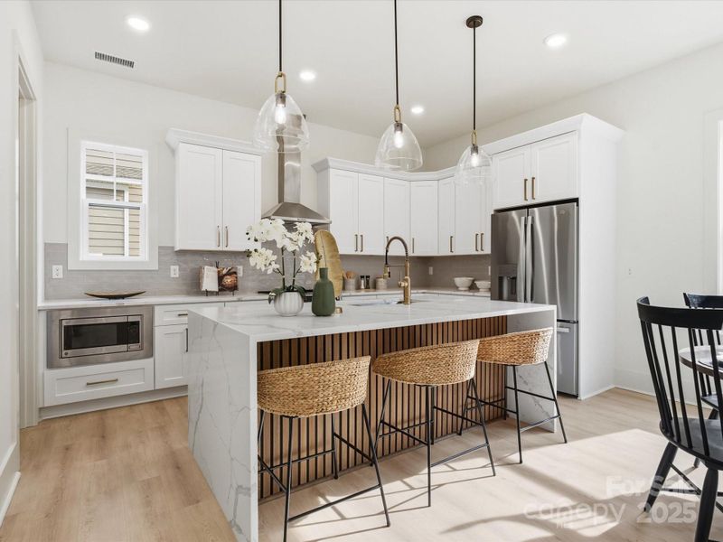 Furnished interior view inside a new home in , Mooresville (Image 4).