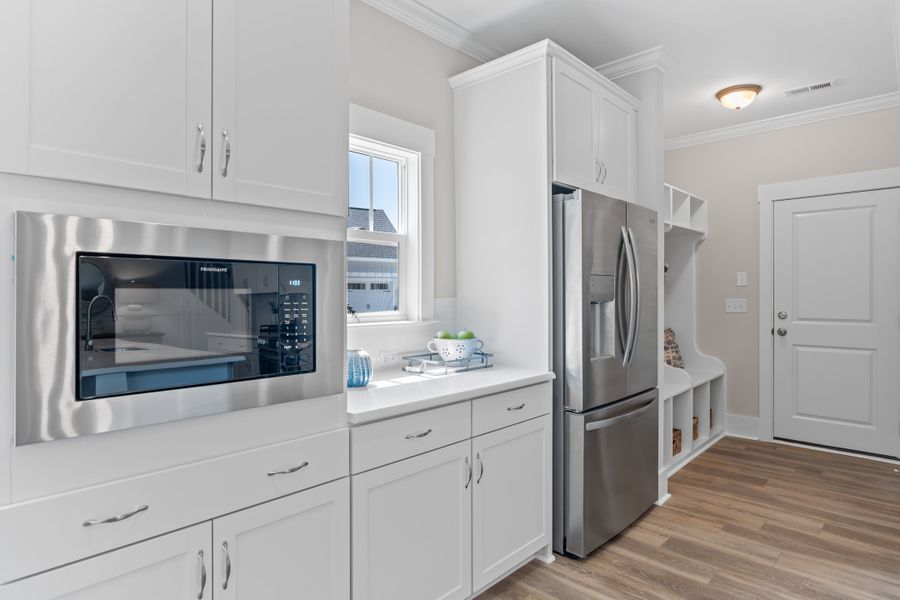 Representative furnished interior of a home built from the Scout by Bill Clark Homes in Sidbury Landing, Wilmington (Image 17).