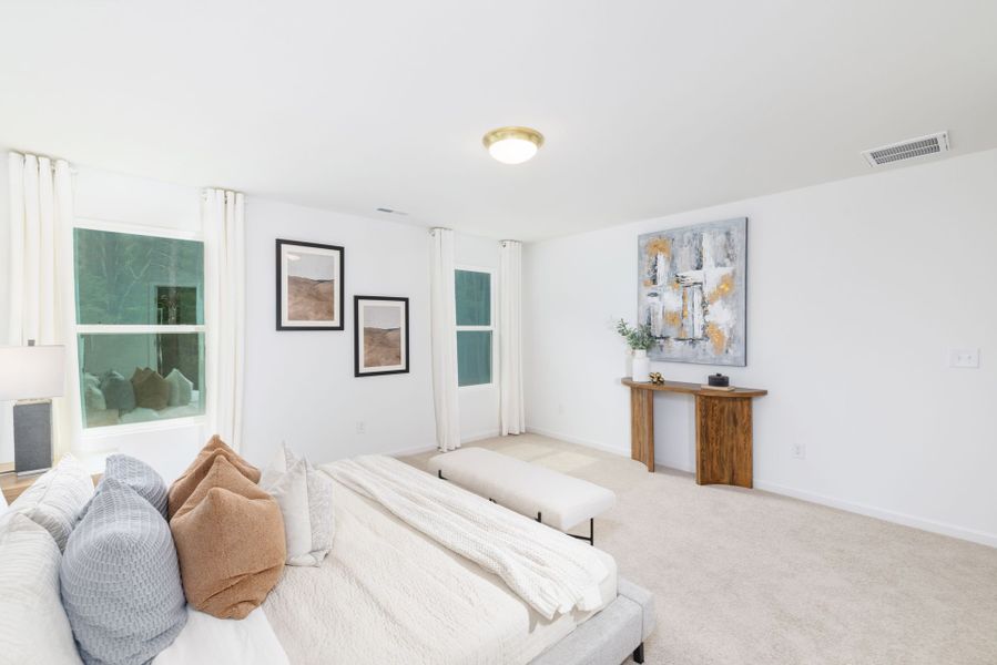Furnished interior view inside a new home in Nathans Ridge, Lillington (Image 15).