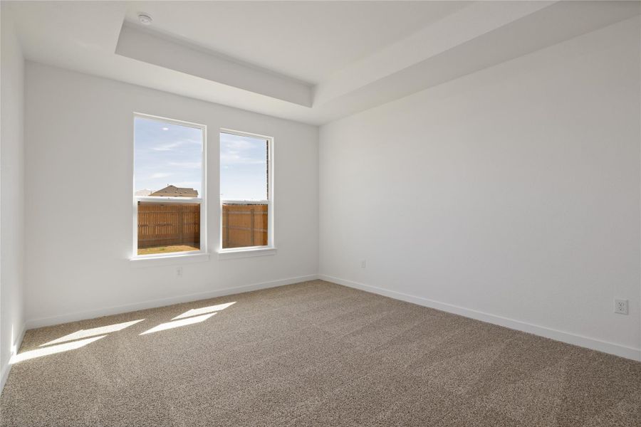 Spacious, unfurnished interior of a new home in Rosenbusch Ranch, Leander (Image 7). Spacious, unfurnished interior of a new home in Rosenbusch Ranch, Leander (Image 7).