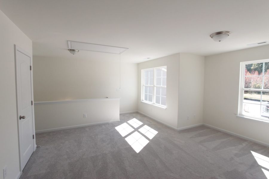 Representative furnished interior of a home built from the Southport by Keystone Homes NC in The Wilcox, Greensboro (Image 11).