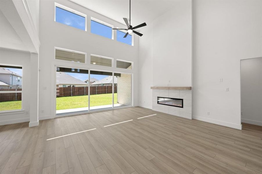 Spacious, unfurnished interior of a new home in Westside Preserve, Midlothian (Image 37).