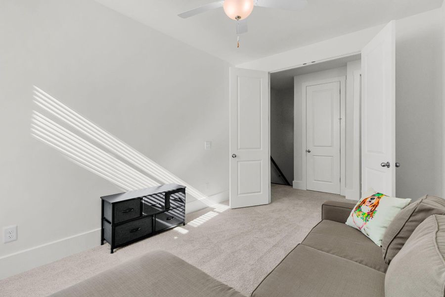 Furnished interior view inside a new home in , Ravenel (Image 36).