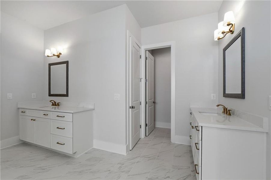 Furnished interior view inside a new home in , Alpharetta (Image 14).