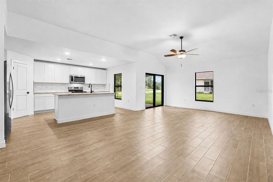Spacious, unfurnished interior of a new home in , North Port (Image 11). Spacious, unfurnished interior of a new home in , North Port (Image 11).