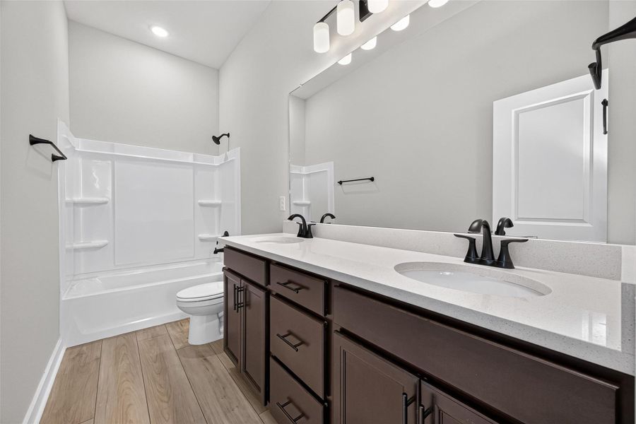 Furnished interior view inside a new home in Mostyn Springs, Magnolia (Image 11).