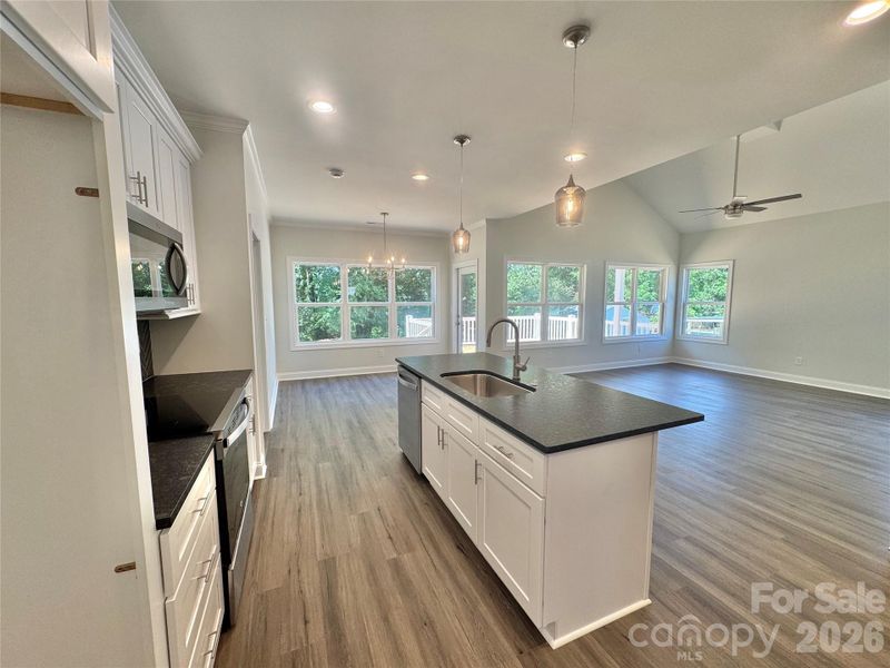 Furnished interior view inside a new home in , Gastonia (Image 6).