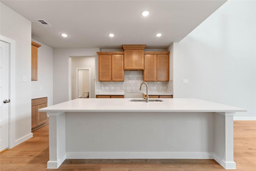 Furnished interior view inside a new home in Bluestem, Brookshire (Image 4).