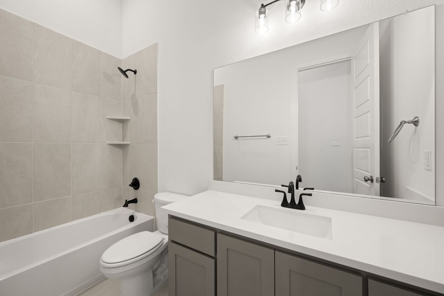 Furnished interior view inside a new home in Redden Farms, Midlothian (Image 6).