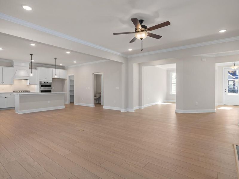 Spacious, unfurnished interior of a new home in Laneridge Estates, Raleigh (Image 15).
