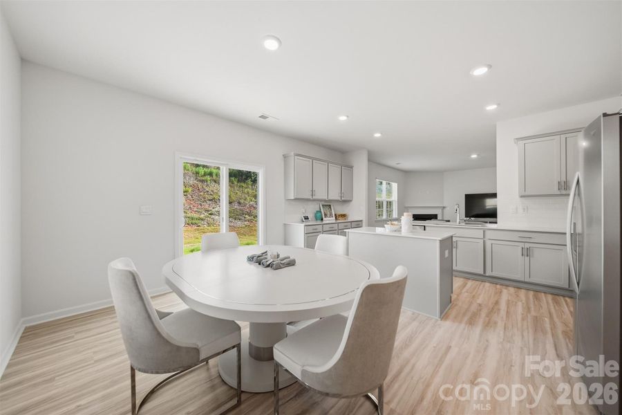 Furnished interior view inside a new home in Cline Village, Conover (Image 14).