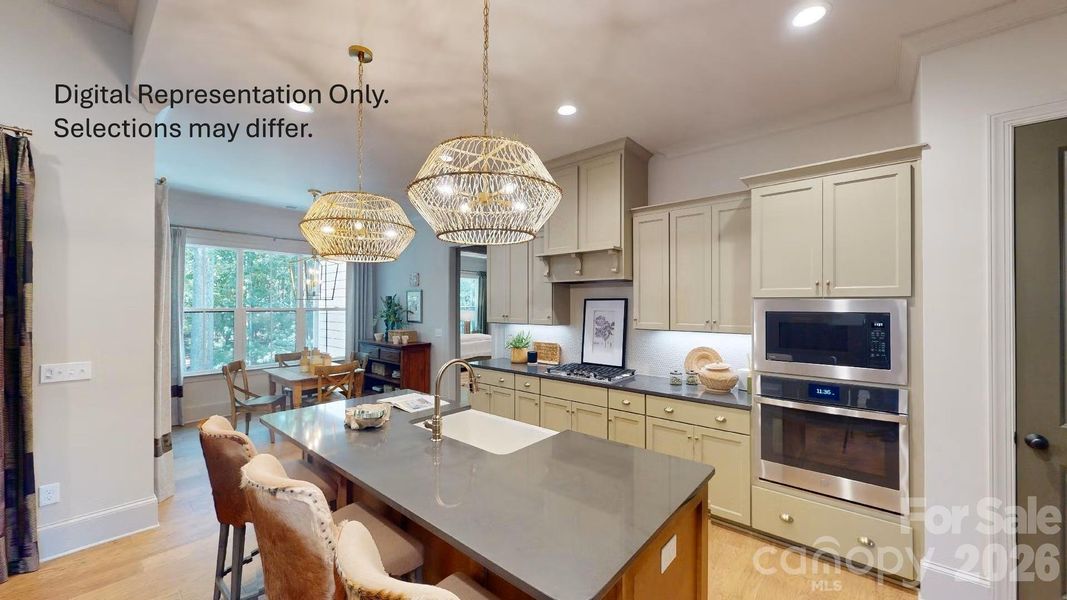 Furnished interior view inside a new home in Cordera, Concord (Image 3).