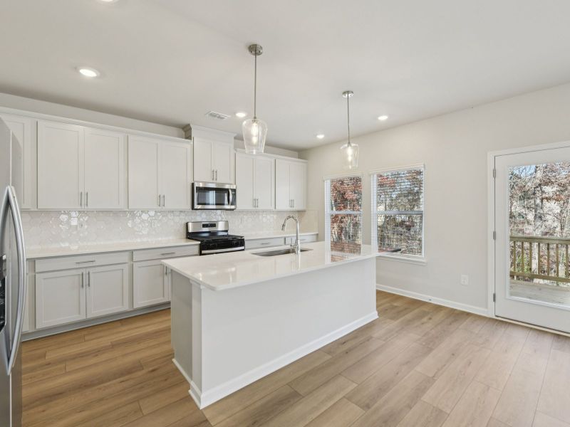 Furnished interior view inside a new home in Harmony Manor, Fairburn (Image 6).