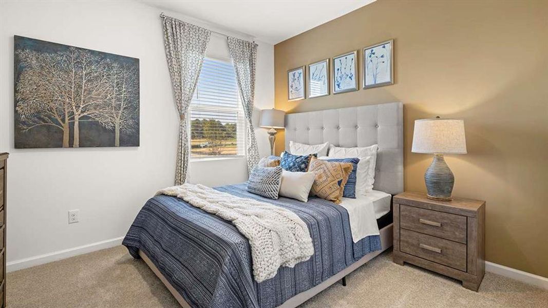 Furnished interior view inside a new home in Jackson Landing, Jefferson (Image 32).