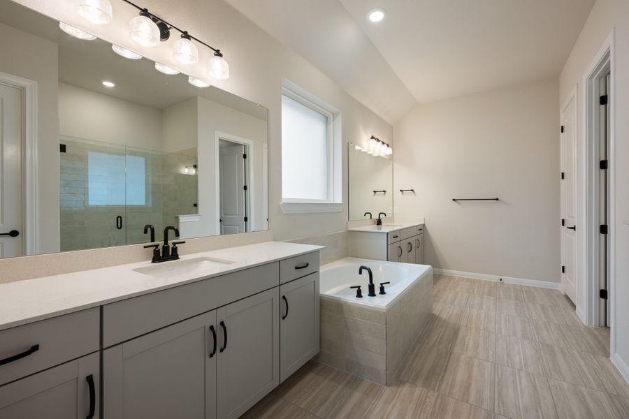 Representative furnished interior of a home built from the Carolina by Ashton Woods in The Estates at La Cima, San Marcos (Image 13). Representative furnished interior of a home built from the Carolina by Ashton Woods in The Estates at La Cima, San Marcos (Image 13).