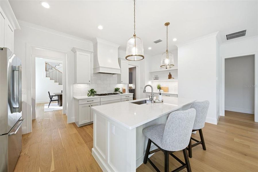 Furnished interior view inside a new home in , Orlando (Image 12).