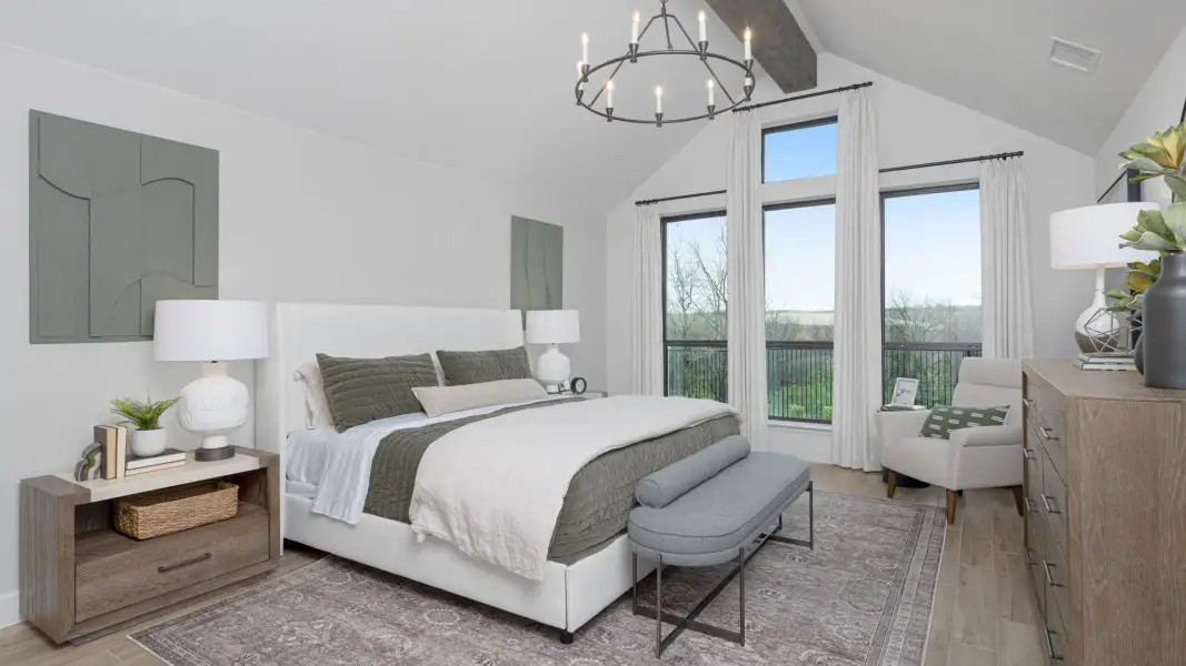 Furnished interior view inside a new home in Canyon Falls, Northlake (Image 14).