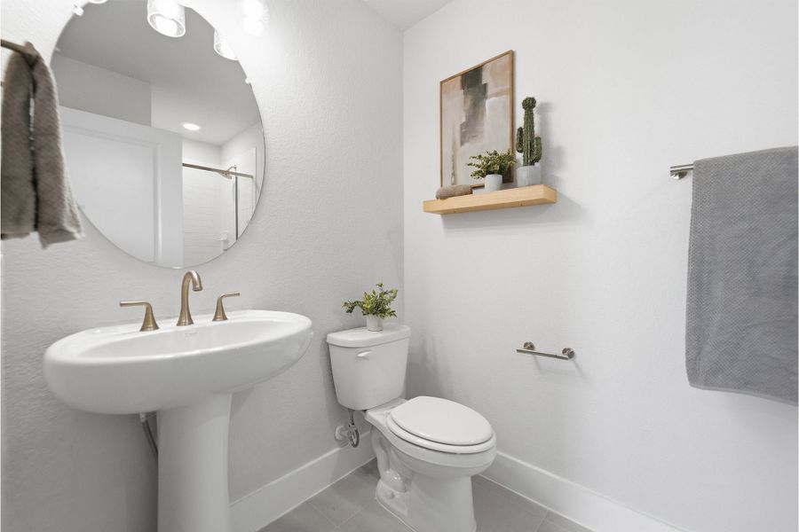 Furnished interior view inside a new home in Sunfield, Buda (Image 36).