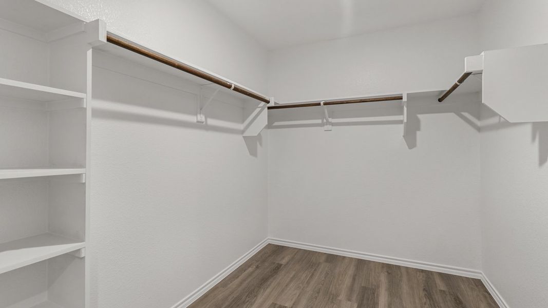 Representative unfurnished interior of a home built from the 1582 Shelby (Enclave Plan) by D.R. Horton in Elevon, Lavon (Image 13). Representative unfurnished interior of a home built from the 1582 Shelby (Enclave Plan) by D.R. Horton in Elevon, Lavon (Image 13).