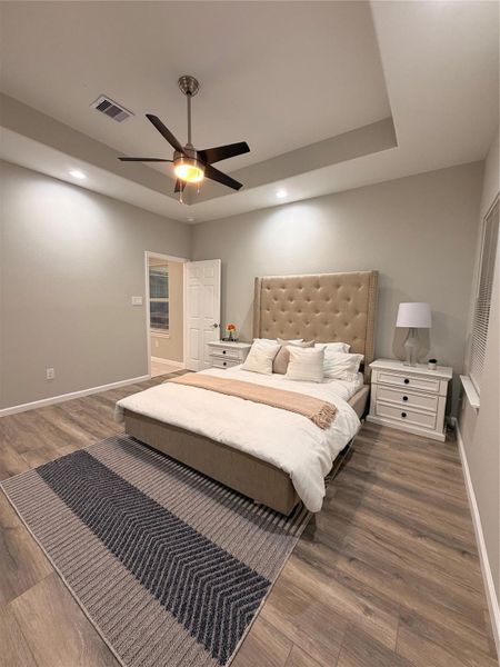 Furnished interior view inside a new home in , Houston (Image 15).
