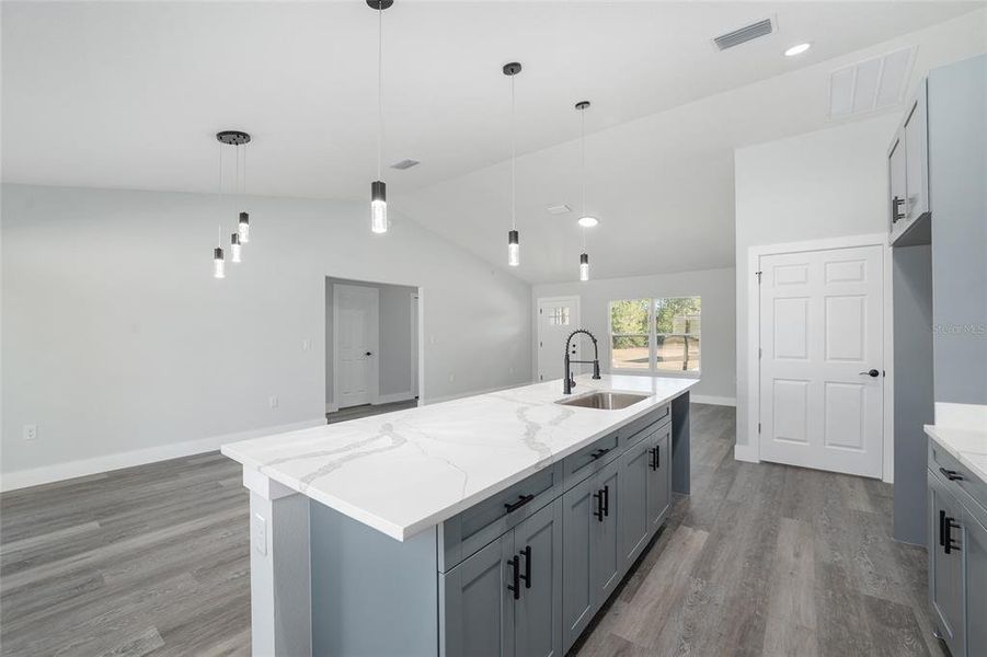 Furnished interior view inside a new home in , Dunnellon (Image 11).