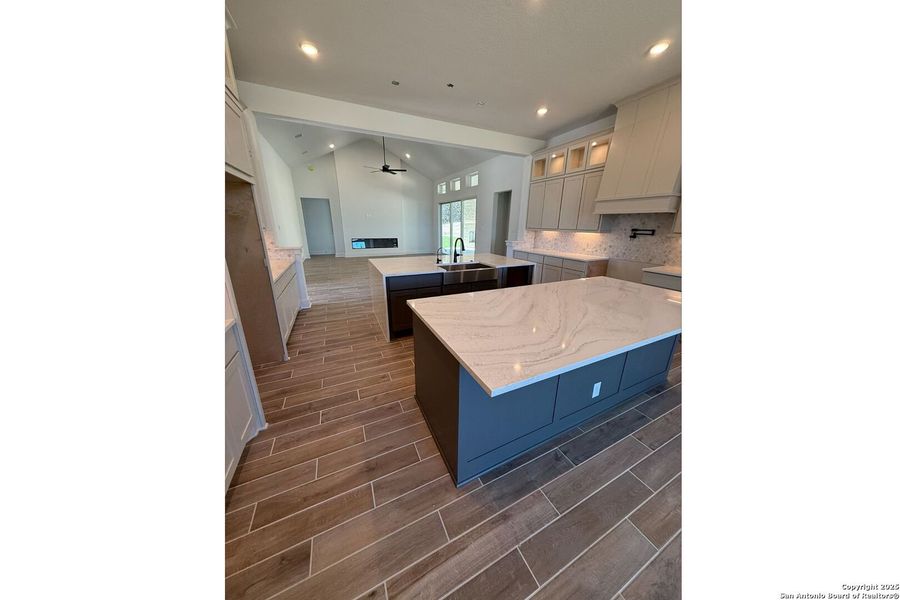 Furnished interior view inside a new home in Caliza Reserve, Boerne (Image 11).
