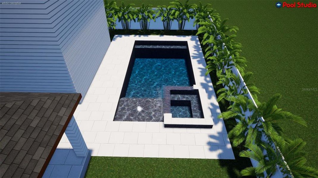 Exterior details and patio area of a home in , St. Petersburg (Image 7).