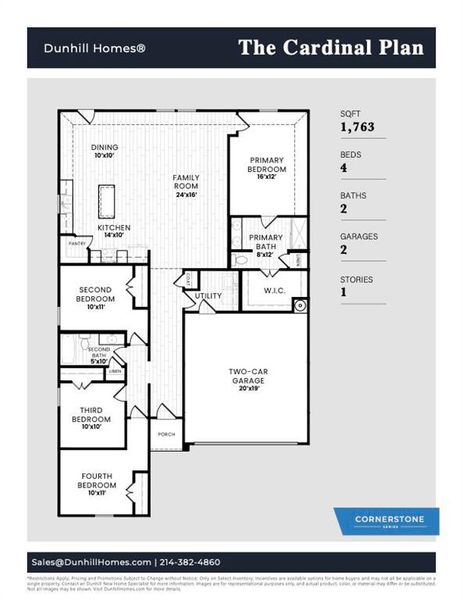 2D floor plan layout of this home in Courtland Place, Cleburne, TX (Image 5). 2D floor plan layout of this home in Courtland Place, Cleburne, TX (Image 5).