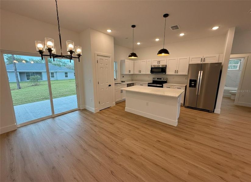 Furnished interior view inside a new home in , Citrus Springs (Image 6). Furnished interior view inside a new home in , Citrus Springs (Image 6).